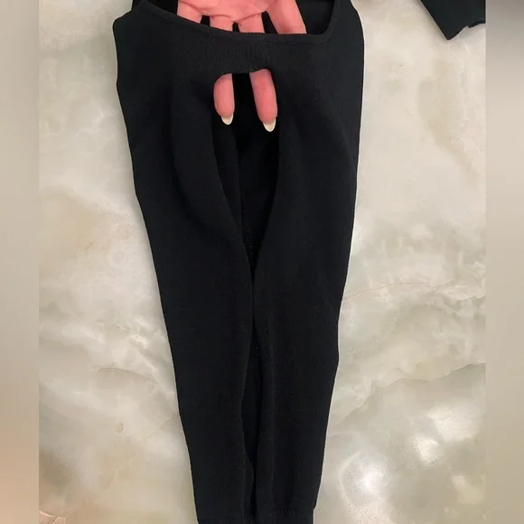 Burberry Open Shoulder Sweater - Black Small